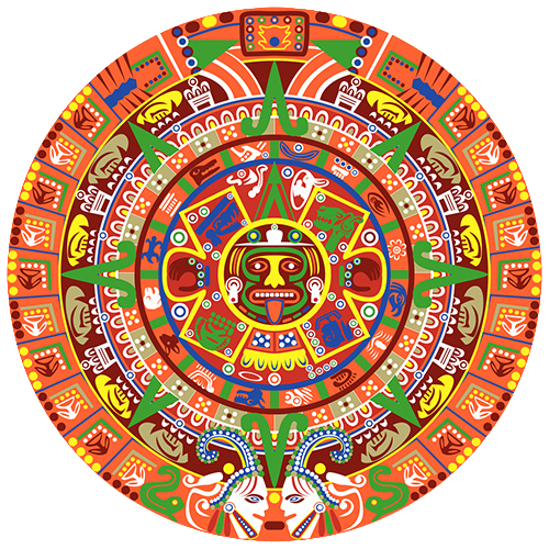 El Rey Mexican Restaurant | Mayan Calendar Symbol