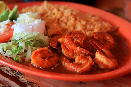 El Rey Mexican Restaurant seafood menu